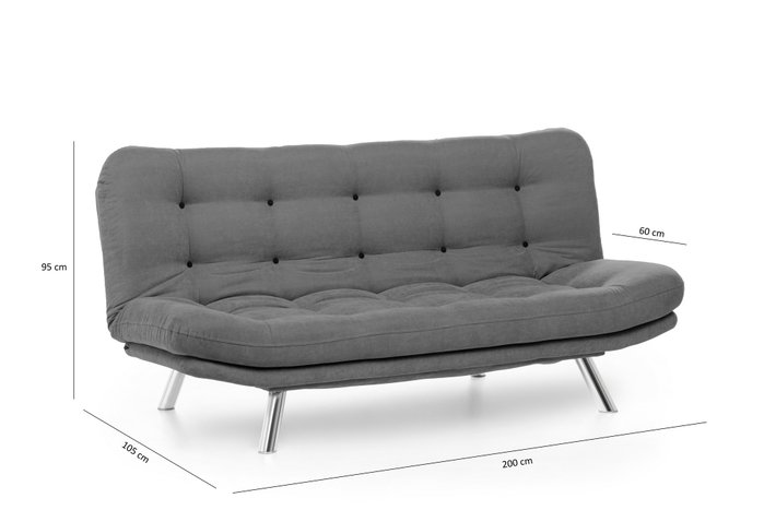 Atelier Del Sofa Misa Sofabed - Gris